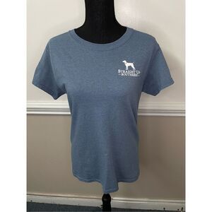 Straight Up Southern Mens Blue Short Sleeve Tee Size Small
